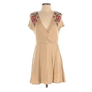 NWT Zara embroidered knit dress Sz M